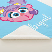 アビー顔投げキス |名前の追加 シェルパブランケット (3/4)