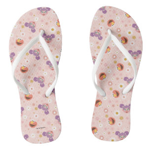 アビー・カダビーとエルモ|ウッドランド柄 ビーチサンダル
