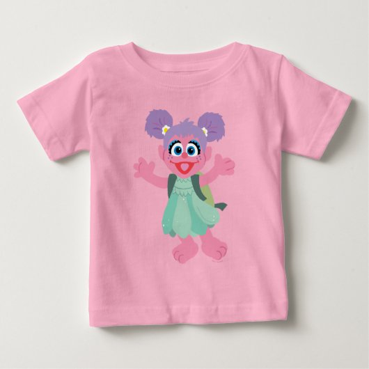 アビー・カダビー・ウッドランド ベビーTシャツ (正面)