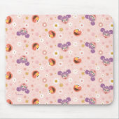 アビー・カダビー & エルモ | ウッドランド・パターン マウスパッド (正面)