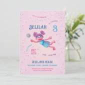 アビー・カダビー セサミストリート 誕生日パーティー 招待状 (スタンド正面)