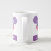 アビー・カダビー | フラワーフェイス ジャンボコーヒーマグカップ (裏面)