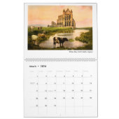 アビー、教会、大聖堂2026 カレンダー (3月 2026)