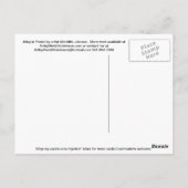 アビー、本当の友達だ。 ポストカード (裏面)