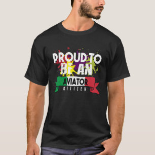 アビ誇りを持ったエーター市民キャリア労働者の労働者 Tシャツ