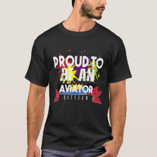 アビ誇りを持ったエーター市民キャリア労働者の労働者 Tシャツ