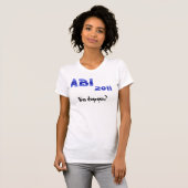 アビ2011!ダゲゲンは？ Tシャツ (正面フル)