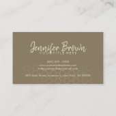 アピアリストハニカム六角ロー 名刺 (裏面)