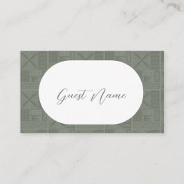 アピア結婚プレイスカード プレイスカード