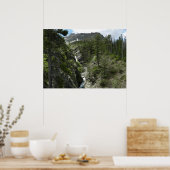 アピストキ秋とピークアットグレイシャナショナルパーク ポスター (キッチン)