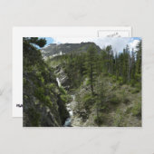 アピストキ秋とピークアットグレイシャナショナルパーク ポストカード (正面/裏面)