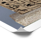 アピスブル色彩の鮮やかへステラ ポスター (角)