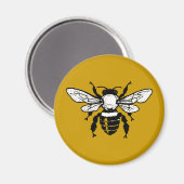 アピスメリフェラハネビー冷蔵庫用マグネット マグネット (正面/裏面)