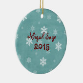 アピパーソナライズされたーホリデーズホースオーナメント セラミックオーナメント (右)