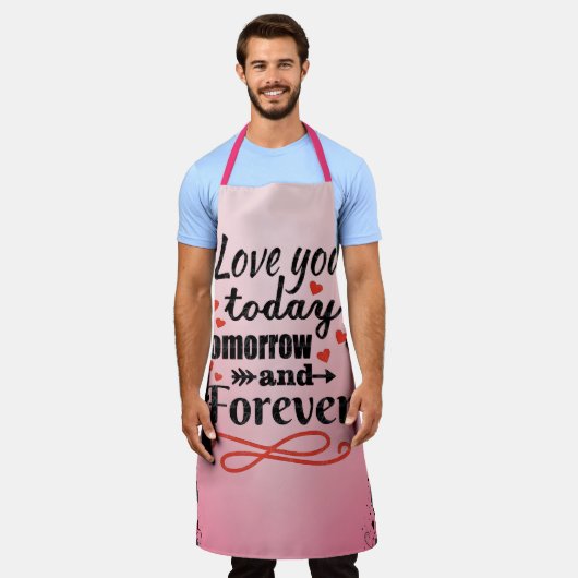 アピンエプロン エプロン (着用した状態)