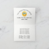 アピンクフラミンゴファミリーホリデーズフォーダイ シーズンカード (内部)