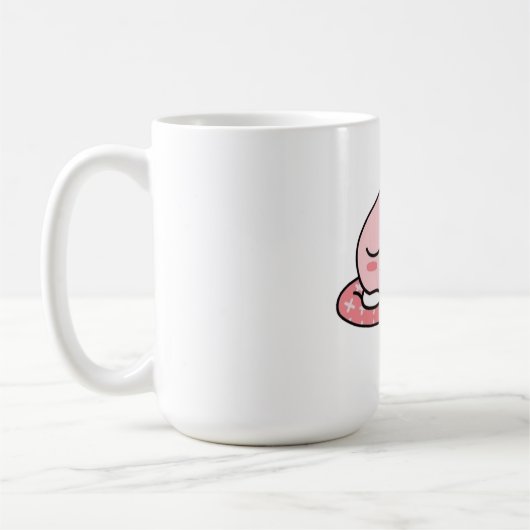 アピーチがお休み中 コーヒーマグカップ (左)