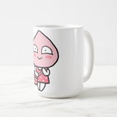 アピーチ コーヒーマグカップ (正面右)