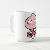 アピーチ コーヒーマグカップ (正面左)