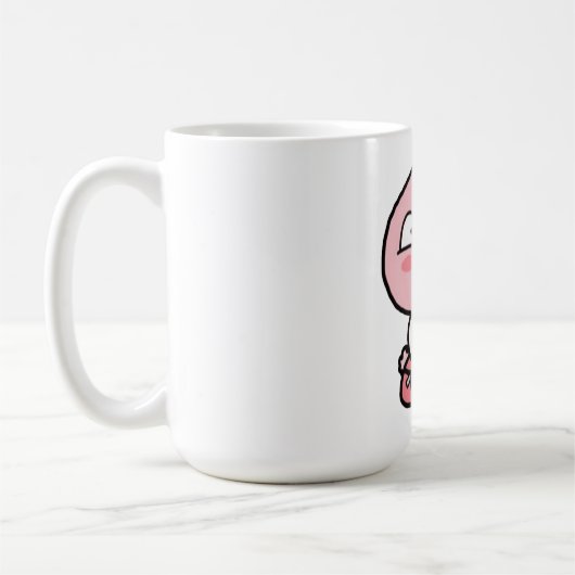 アピーチ コーヒーマグカップ (左)