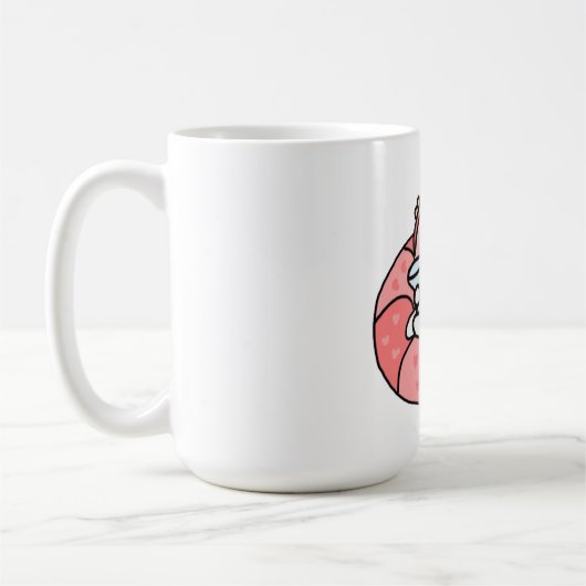 アピーチ プール コーヒーマグカップ (左)