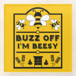 アピールハニー農家 ガラスコースター