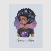 アフきらめくエレガントロ女性 (正面)