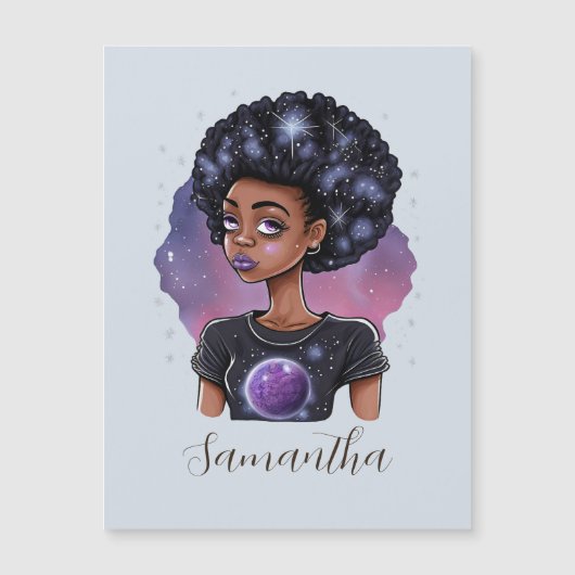 アフきらめくエレガントロ女性 (正面)