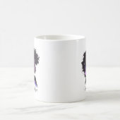 アフきらめくロ女性 コーヒーマグカップ (中央)