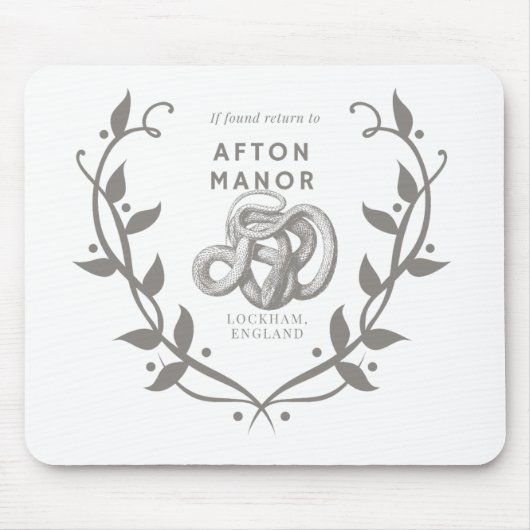 アフもしトンマナーに戻る マウスパッド (正面)