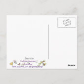 アファンシートおもしろいレモンメリ予測できなング ポストカード (裏面)