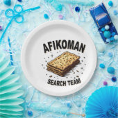 アフィコマンの検索チームHanukkahユダヤ人の食品愛好家 ペーパープレート (パーティー)