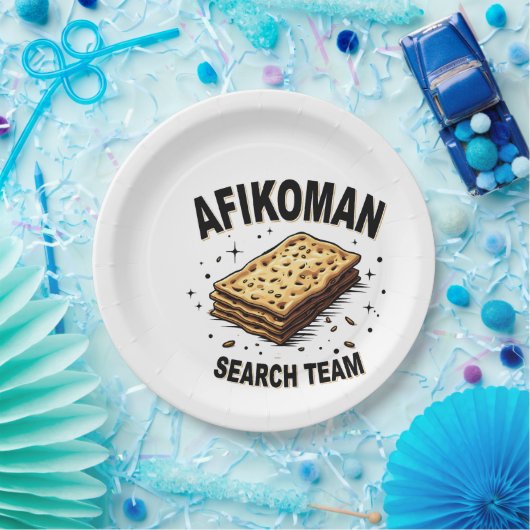 アフィコマンの検索チームHanukkahユダヤ人の食品愛好家 ペーパープレート (パーティー)