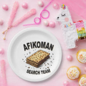 アフィコマンの検索チームHanukkahユダヤ人の食品愛好家 ペーパープレート (パーティー)