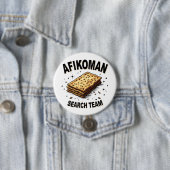 アフィコマンの検索チームHanukkahユダヤ人の食品愛好家 缶バッジ (インサイチュ)