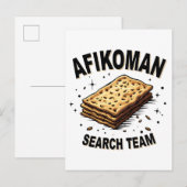 アフィコマン検索チーム ハヌカ ジューイッシュフードラバー インビテーションポストカード (正面/裏面)