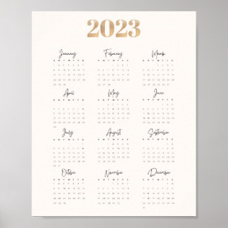 アフィシェカレンドライヤー2023 ポスター