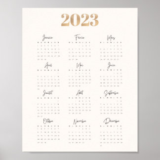 アフィシェカレンドライヤー2023 ポスター