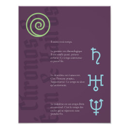 アフィシェクロノス、イオン&カイロス フォトプリント           