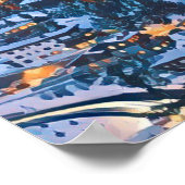 アフィシェコールシェヴェルステーションデスキー ポスター (角)