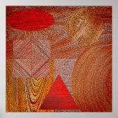 アフィシェボワ – フォーメスジェオメトリケストテキステュレ ポスター (正面)