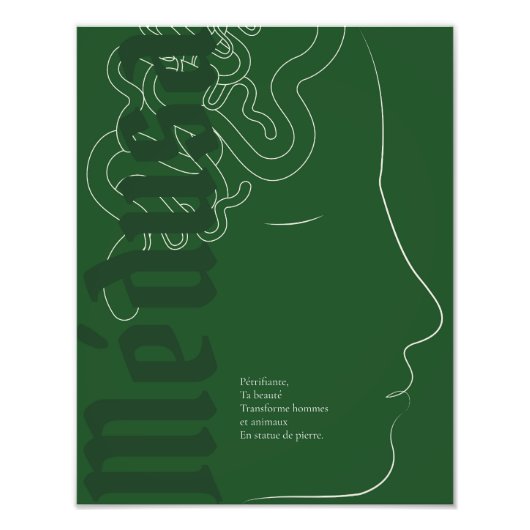 アフィシェメドゥーサ フォトプリント            (正面)