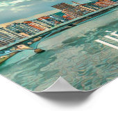 アフィシェリエージュベルジケ写真ヴィンテージ ポスター (角)