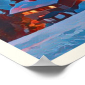 アフィシェヴァーズステーションデスキー ポスター (角)