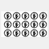 アフィックおよび表示のステッカーセット ラベル (シート)