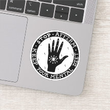 アフィックと表示ステッカー