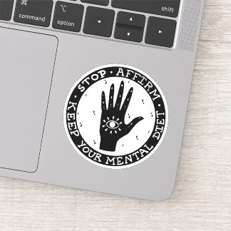 アフィックと表示ステッカー シール