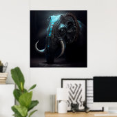 アフィッシュ・エレファン ポスター (ホームオフィス)