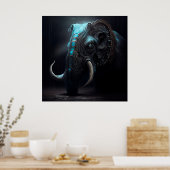 アフィッシュ・エレファン ポスター (キッチン)