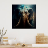 アフィッシュ・エレファン ポスター (キッチン)